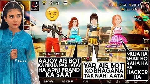 JOINING RANDOM SQUAD OF GIRLS LIKE A BOT | FYME BABA | PUBG MOBILE❤️❤️