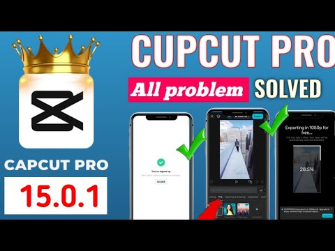CapCut Pro New Update 15.1.0 |CapCutNo Internet Problem Fixed | All ProblemSolved 100% Working