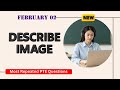 Describe Image PTE Speaking | Timer and Answers | Real Exam Questions February 2026