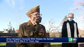Auburn WWll veteran receives medal 77 years later