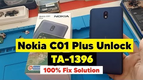 Nokia C01 Plus (TA-1396) Hard Reset | TA-1396 Unlock Pattern Lock, Pin Lock | New Solution 100% Fix