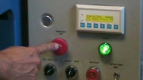 TOGGLE-AIRE Model 2000-5 Benchtop Rotary Indexer Demo