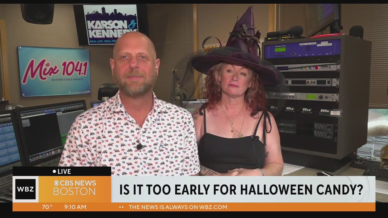 Is it too early halloween candy mix 104 1 s karson kennedy discuss
