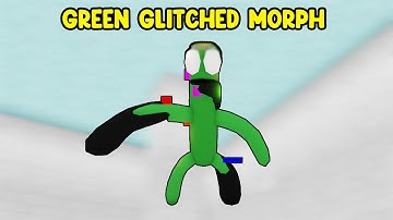 UPDATE - How To Find Green Glitched Morph in Find The Backrooms Morphs