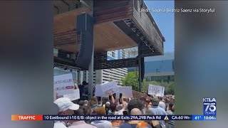 A live look inside the NRA's annual convention just days after Uvalde school tragedy