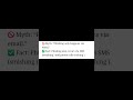 Phishing only happens via email Fact: Phishing also occurs via SMS smishing and phone calls vishing