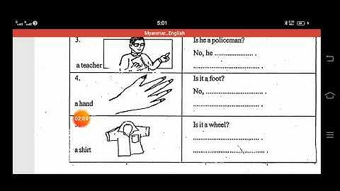 Class 3 review exercises part-3 by Rohingya English Education club.