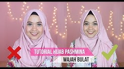 Tutorial Hijab untuk Wajah Bulat/Pipi Tembem - Durasi: 4.30. 