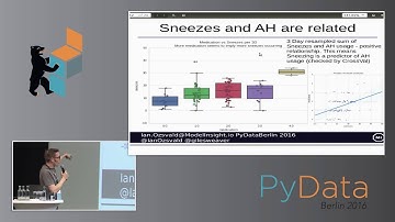 Ian Ozsvald - Statistically Speculating on the Source of Sneezes and Sniffles