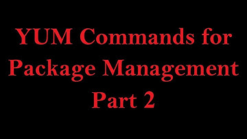 YUM Commands for Package Management - Part 2 (Tamil)