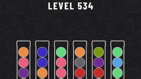 Ball Sort Puzzle Level 534 #ballsortpuzzle #ballsortpuzzlegameplay #puzzlegame #mobilegames