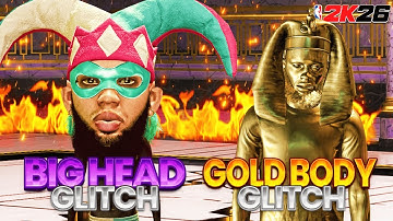 HOW TO GET THE VETERAN GOLD/BIG HEAD BODY MOD GLITCH FOR FREE on NBA 2K26 (STILL WORKING)
