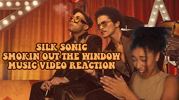 SILK SONIC SMOKIN OUT THE WINDOW MUSIC VIDEO REACTION! MY FAVORITE SINGLE YET! 🤩🤣