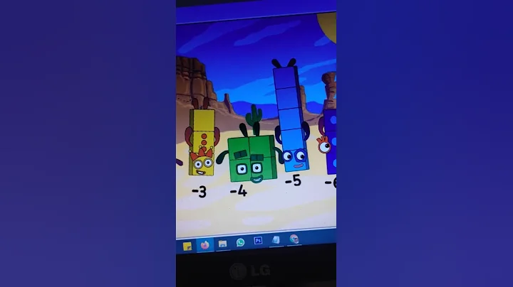 Dozenalblocks Intro Song But The Are NEGATIVE NUMBERS #Shorts