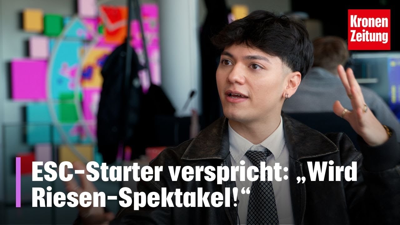 Er tritt für uns beim ESC 2025 an | krone.tv UNTERHALTUNG
