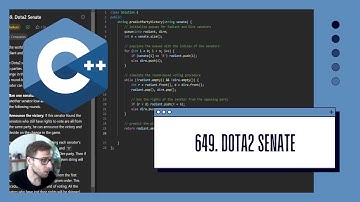 Master Dota2 Senate Problem | LeetCode 649 | C++ Solution Tutorial