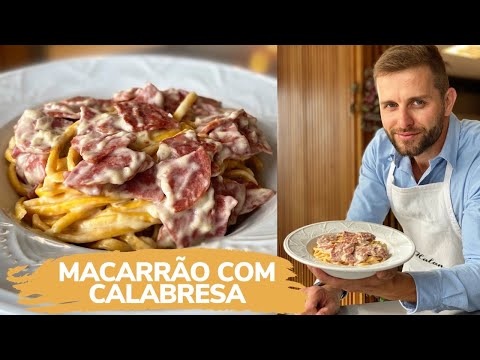 MACARRÃO COM CALABRESA - INCRÍVEL