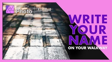 DISPLACE FILTER | AFFINITY PHOTO FOR iPAD TUTORIAL