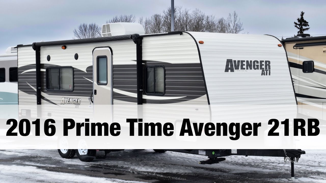 2016 Prime Time Avenger 21RB Travel Trailer YouTube