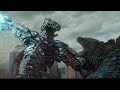 Godzilla almost killed by Mechagodzilla (scenes)