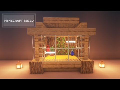 Minecraft: EASY PARROT MAISON TUTORIAL | COMMENT CONSTRUIRE CE | minecraft # 8