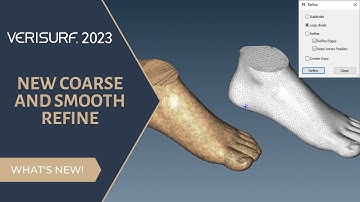 Coarse & Smooth STL Mesh Refinement
