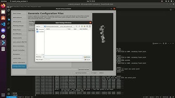 moveit setup assistant  for humble