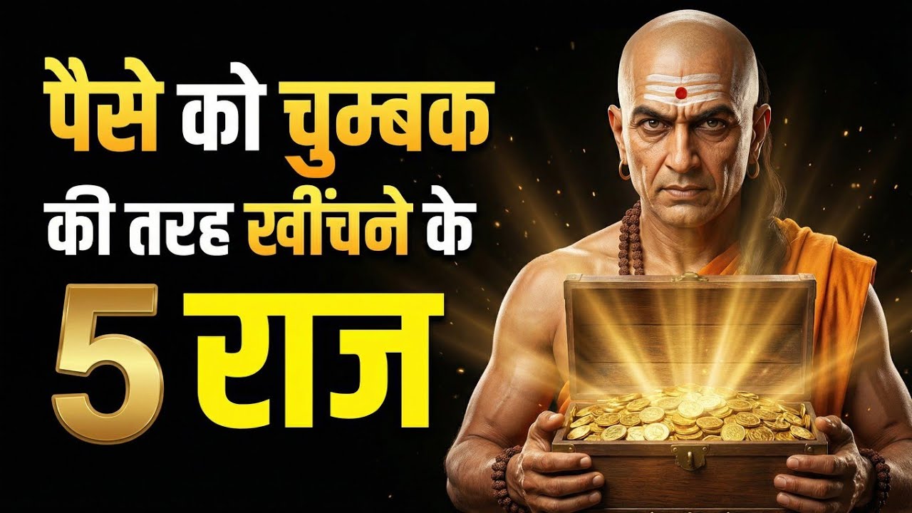 पैसे को चुंबक की तरह खींचने के 5 राज | चाणक्य नीति मनी सीक्रेट्स