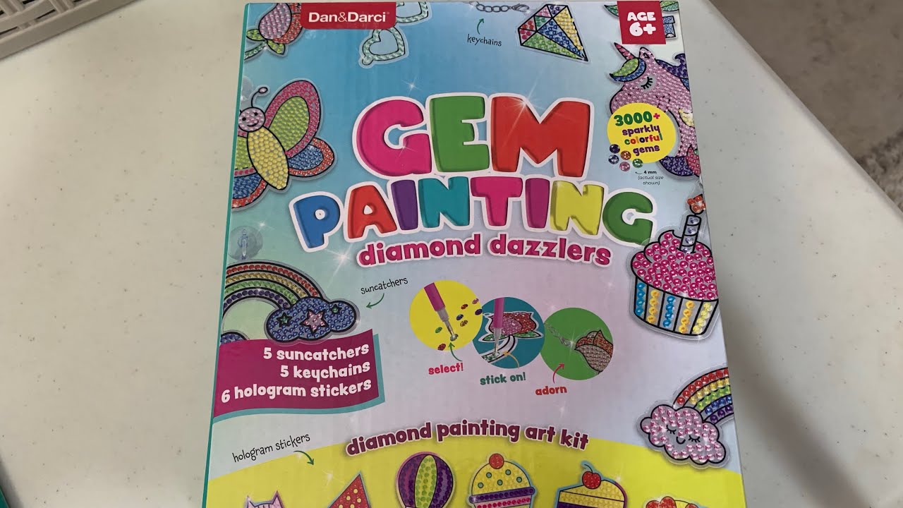 Gem Painting Kit By Dan & Darci PRODUCT REVIEW 