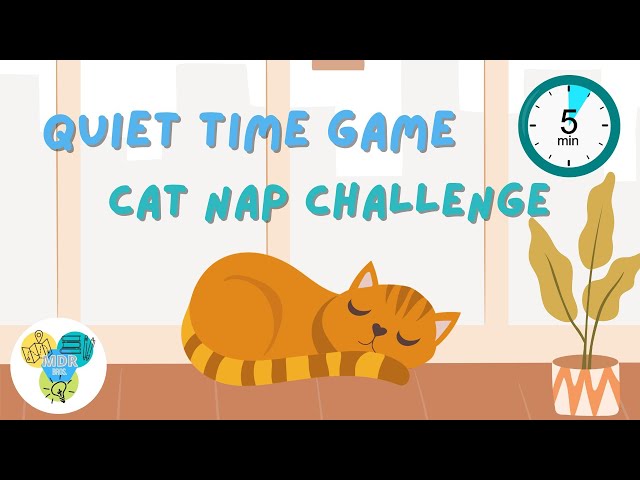 The Cat Nap Challenge 🐱💤 | Mindfulness Exercise | Quiet Time for Kids class=