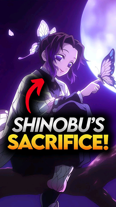 Shinobu's Brutal Sacrifice for Killing Doma! Demon Slayer Explained #demonslayer #shorts