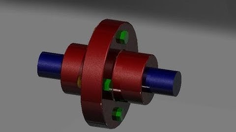Flange Coupling Unprotected | Creo | part Design And Assembly