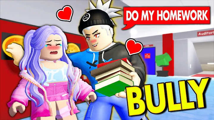 My BULLY Fell In Love With ME in Roblox BROOKHAVEN...