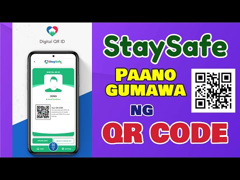How to Create Personal Stay Safe PH QR Code 2021 (Philippines official contact tracing app)