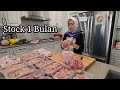 Ngepack 17 kg Ayam,Daging,Ikan tuk di bekukan.