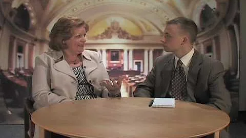 Rep. Marsha Swails reviews the Session
