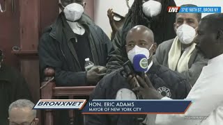 Public Funeral Held For Bronx Fire Victims