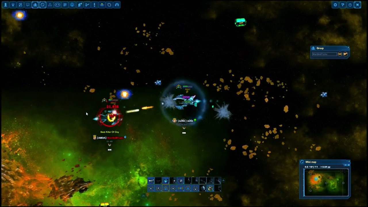 Darkorbit - azrl vs mardinli  Cold Galaxy Wars