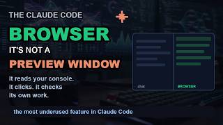 You're Using the Claude Code Browser Wrong — It's Not a Preview Window