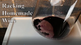 Racking Home Made Wine - Do