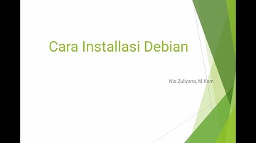 1. INSTALASI DEBIAN