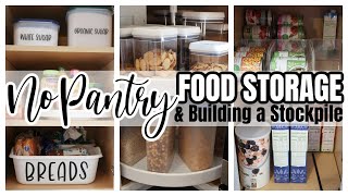 No Pantry, No Problem ~ Food Storage Ideas - Mom 4 Real