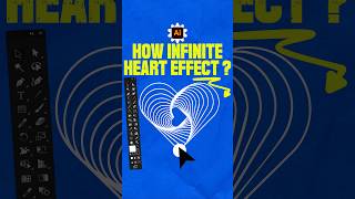 How to Create an Infinite Heart Effect in Illustrator with 1 Click