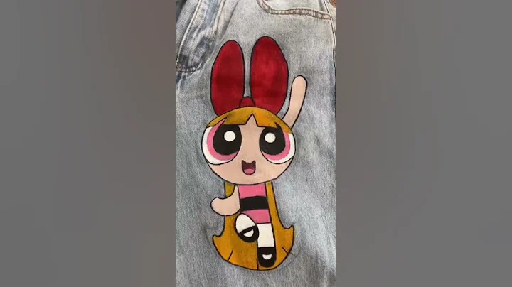 Painting on my JEANS 💅