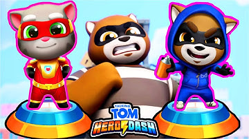 Talking Tom Hero Dash game video Android Game Play #tomgameingchannel