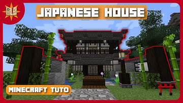 🔨 MINECRAFT TUTORIAL - Build a Japanese house with Dawn of Time mod (Minecraft 1.14.4)