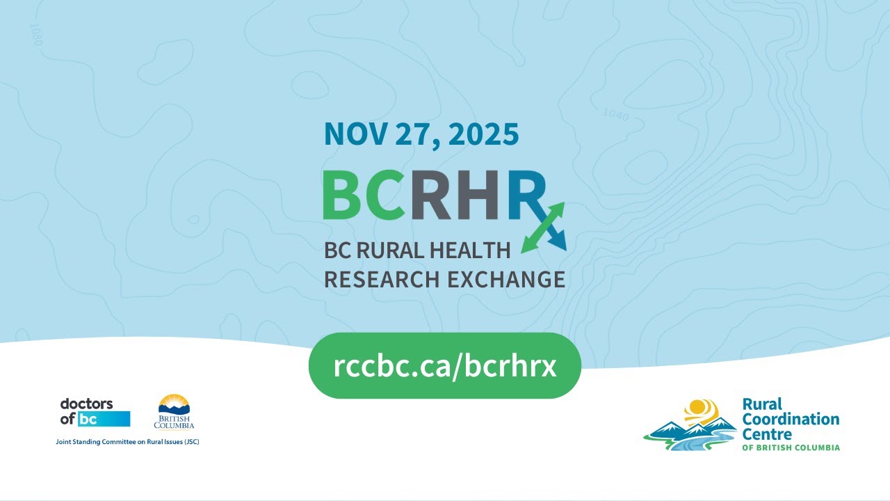BC Rural Health Research Exchange 2025 - Virtual Presentations