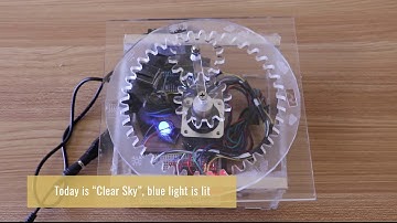 Arduino專案-氣象鐘