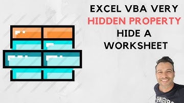 Excel VBA Very Hidden Property - Hide a Worksheet