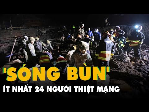 Video 'Sóng bùn' cao 3 mét ở thủ đô Ecuador, 24 người thiệt... - youtube